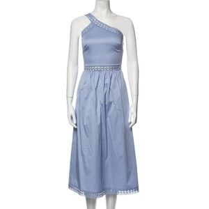 Ted Baker One-Shoulder Midi Length Dress